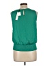Naked Zebra 100% Polyester Green Sleeveless Blouse Size L - photo 2