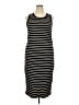 Gap Stripes Black Casual Dress Size XXL - photo 1