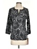 Cathy Daniels Black 3/4 Sleeve Blouse Size S - photo 1