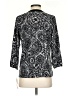 Cathy Daniels Black 3/4 Sleeve Blouse Size S - photo 2