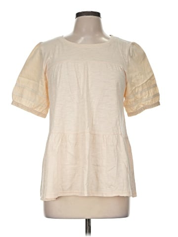 Cotton Bleu Short Sleeve Top (view 1)