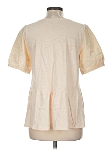 Cotton Bleu Short Sleeve Top (view 2)