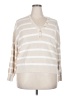 Ann Taylor LOFT 100% Cotton Ivory Pullover Sweater Size XXL - photo 1