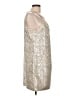 Trina Turk Metallic Silver Cocktail Dress Size 10 - photo 4