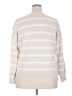 Ann Taylor LOFT 100% Cotton Ivory Pullover Sweater Size XXL - photo 2