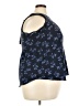 Lucky Brand Floral Blue Sleeveless Blouse Size 1X - photo 4