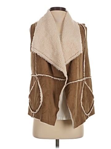 Caslon Faux Fur Vest (view 1)