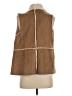 Caslon 100% Polyester Tan Faux Fur Vest Size S - photo 2