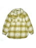 Zara Plaid Yellow Gold Coat Size 13 - 14 - photo 1