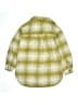 Zara Plaid Yellow Gold Coat Size 13 - 14 - photo 2