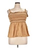 Old Navy 100% Cotton Tan Sleeveless Blouse Size XL - photo 1