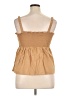 Old Navy 100% Cotton Tan Sleeveless Blouse Size XL - photo 2