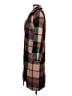 Zara 100% Wool Plaid Red Wool Coat Size M - photo 5