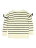 Gap Kids 100% Cotton Stripes Ivory Pullover Sweater Size 4 - 5 - photo 2