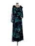 Xscape Teal Cocktail Dress Size 16 - photo 1