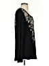 Johnny Was 100% Cotton Black Pullover Sweater Size S - photo 4