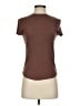Tahari Brown Short Sleeve Top Size S - photo 1