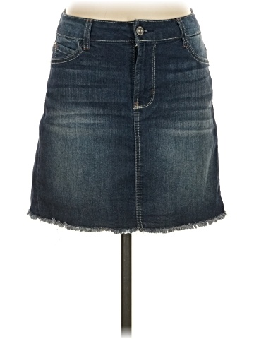 Wallflower Denim Skirt (view 1)