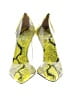Vince Camuto Graphic Yellow Heels Size 10 - photo 2