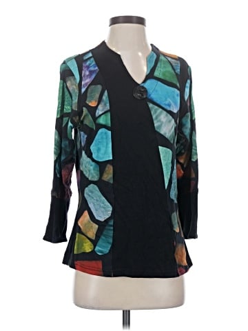 Parsley & Sage 3/4 Sleeve Blouse (view 1)