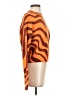 Zara Animal Print Orange Pullover Sweater Size S - photo 4