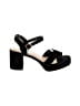 SODA Black Sandals Size 8 1/2 - photo 1