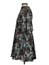 Zara Basic 100% Polyester Print Black Casual Dress Size S - photo 5