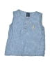 Gap 100% Cotton Blue Sleeveless Button-Down Shirt Size 12-24 mo - photo 1