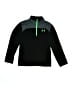 Under Armour 100% Polyester Black Track Jacket Size 7 - photo 1