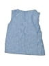 Gap 100% Cotton Blue Sleeveless Button-Down Shirt Size 12-24 mo - photo 2