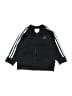 Adidas 100% Polyester Black Zip Up Hoodie 9-12 MO / 12 MO - photo 1