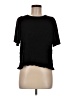 Old Navy 100% Cotton Black Short Sleeve Top Size M - photo 1