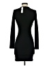 Aqua Solid Black Cocktail Dress Size XS - photo 2