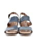 Born Crown 100% Leather Blue Wedges Size 10 - photo 2