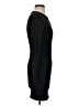 Aqua Solid Black Cocktail Dress Size XS - photo 4