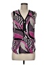 Linda Matthews Pink Sleeveless Blouse Size M - photo 1