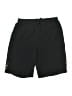 Unbranded 100% Polyester Solid Black Athletic Shorts Size XXL - photo 1