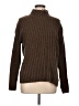 Express 100% Cotton Brown Turtleneck Sweater Size L - photo 1