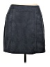 Ann Taylor LOFT Solid Black Casual Skirt Size 10 - photo 1