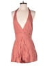 Cotton Candy LA 100% Rayon Solid Pink Romper Size M - photo 1