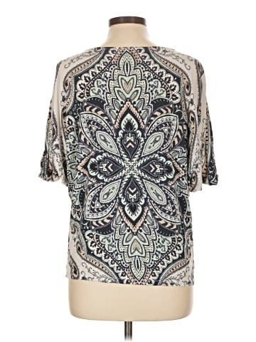 Dana Buchman Short Sleeve Blouse (view 2)