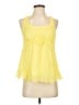 Max Studio 100% Silk Yellow Sleeveless Silk Top Size XS - photo 1