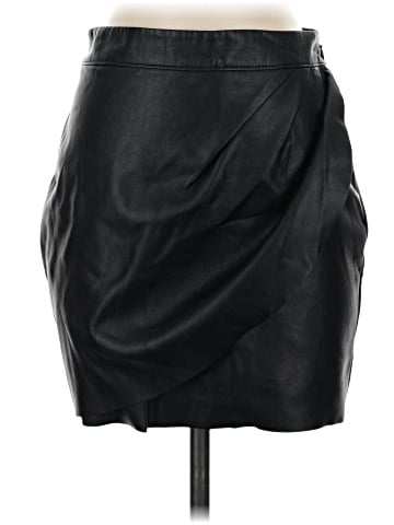 Express Faux Leather Skirt (view 1)