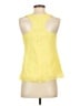 Max Studio 100% Silk Yellow Sleeveless Silk Top Size XS - photo 2