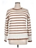 Marled Stripes Tan Pullover Sweater Size XL - photo 1