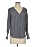 Zara Basic Gray Long Sleeve Blouse Size XS - photo 1