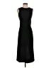 MNG Solid Black Cocktail Dress Size 4 - photo 1