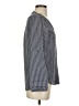 Zara Basic Gray Long Sleeve Blouse Size XS - photo 4