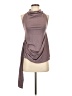 Topshop Brown Halter Top Size S - photo 1