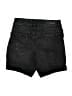 Justice Black Denim Shorts Size 14 - photo 2